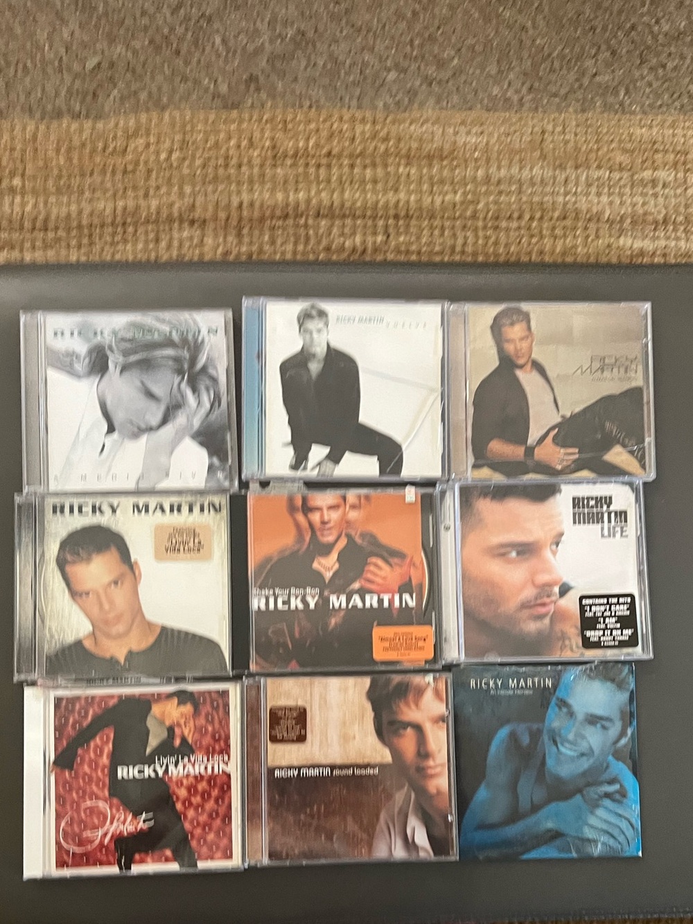 Ricky Martin CD Lot (9 Albums) -Disc Set